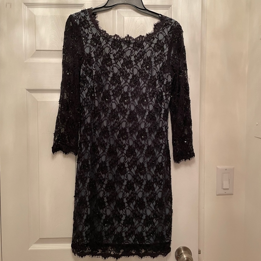 Adrianna Papell. Bided dress.